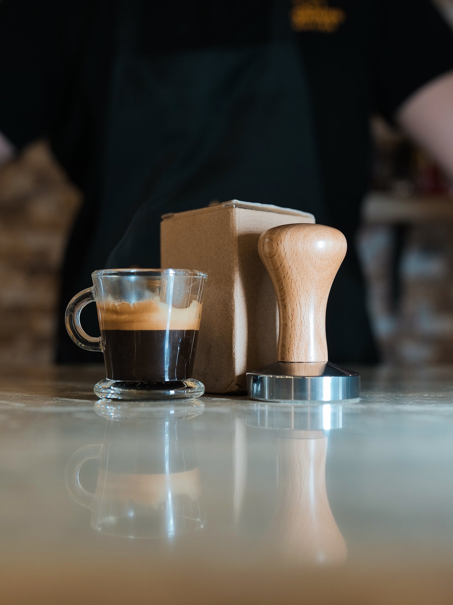 Tamper Bois & Acier Inox – Happiness Makers™